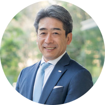 代表取締役の顔写真